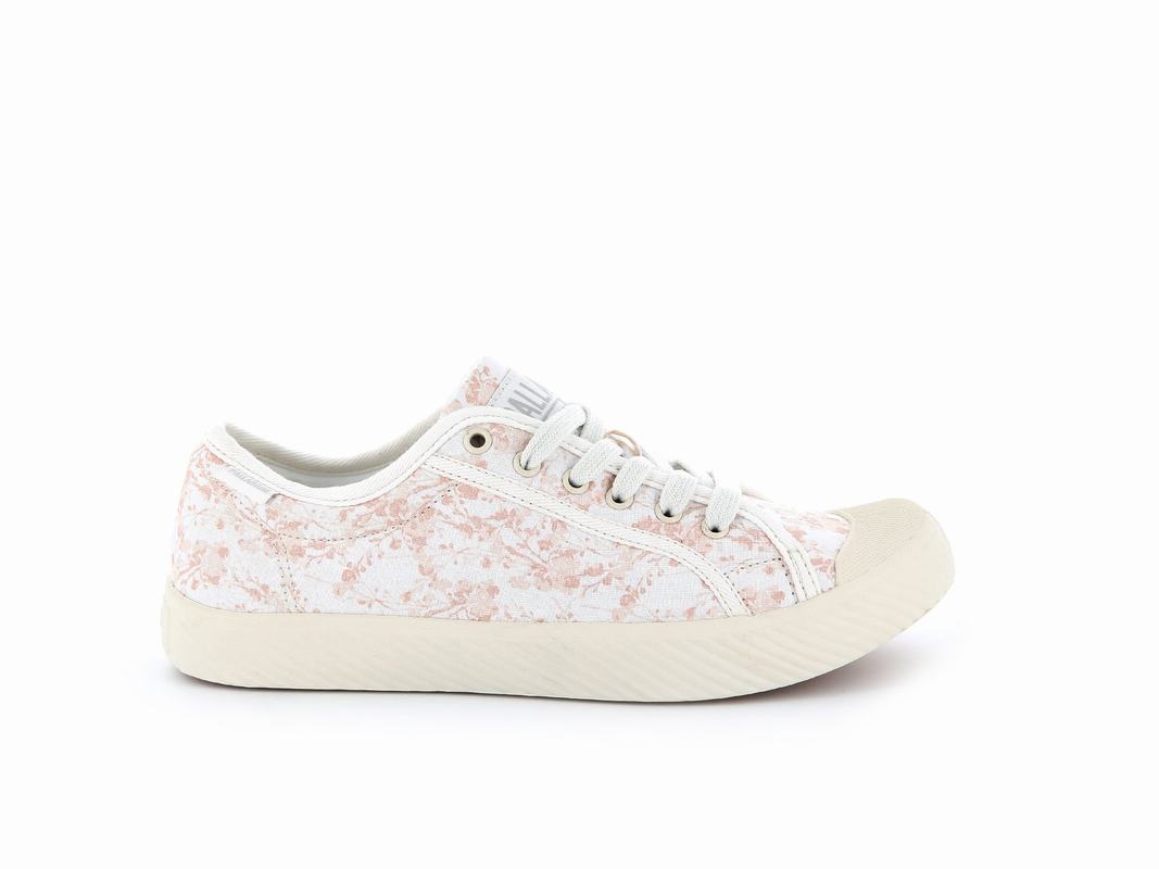 Palladium Pallaphoenix Canvas Print Womens Low Top Sneakers Multicolor Australia [IETHGN-567]